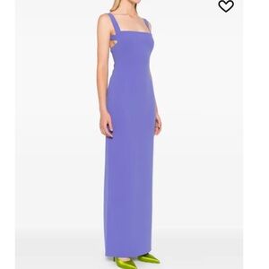 Solace London purple gown